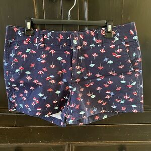 Gap, size 10, navy with beach umbrellas shorts